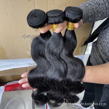 Wholesale Mink Natural Raw Indian Unprocessed Raw Cuticle Alligned Hair, Free Sample Body Wave Indian Hair Bundle Vendor